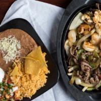 Fajitas For 1 · Your choice of up to three grilled proteins for one person.