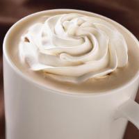 White Chocolate Mochas  · White chocolate,  steamed milk, espresso, topped with whip cream and white chocolate syrup.