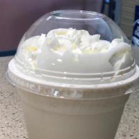 White Chocolate Lattes 16.0Z  😊 · White chocolate, steamed milk topped with whip cream and white chocolate sauce.