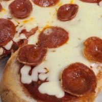 Pizza Sub · Sauce, cheese, and pepperoni