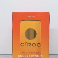 Ciroc Sunset Citrus 4Pack Cans · 