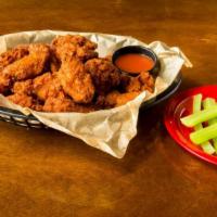 Medium Wings · Breaded with medium spice, served with a sauce of your choice. Additional sauces available: ...