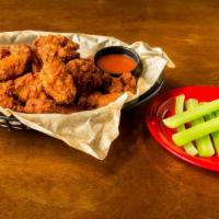Medium Boneless Wings · Breaded with medium spice, served with a sauce of your choice. Additional sauces available: ...