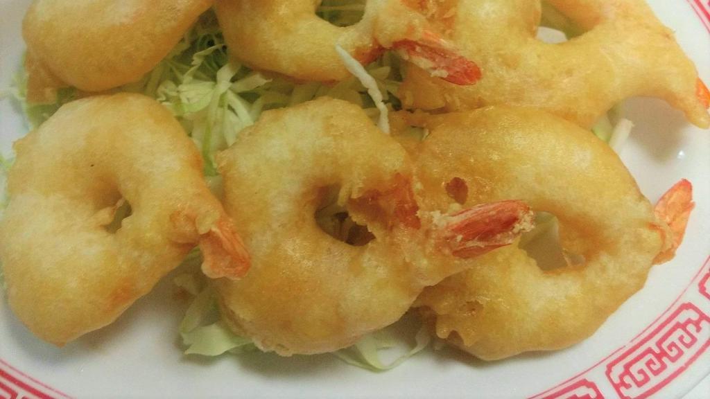 Fried Shrimp · Golden fried shrimp.