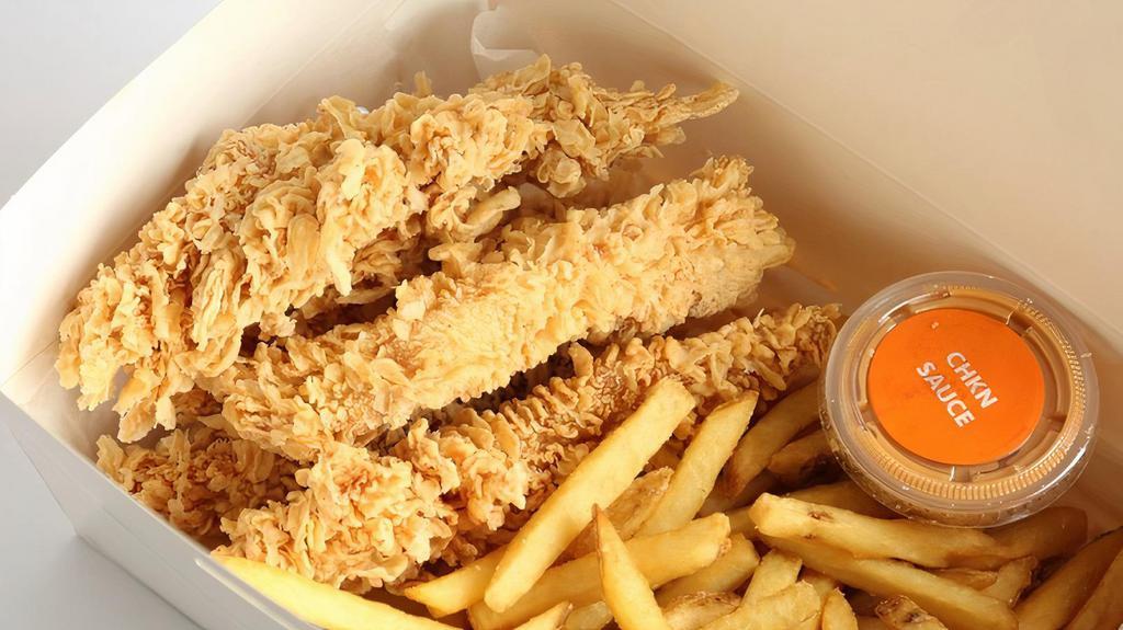 3 Pc Chick N Tenders  · Include side and drink