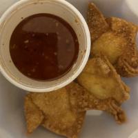4 Crab Rangoons · Recommended.