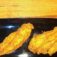 Catfish Dinner With 2 Side Lines · Hand battered and fried