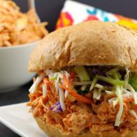 Jack Daniels Bbq Chicken Sandwich Combo · Combo comes with fries, lettuce, carrot veggies.house special sauce