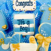 It’S A Boy Cookie Bouquet · The perfect baby shower gift is a delivery of our new It’s a Boy cookie bouquet. The new par...