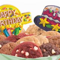 W148. Confetti And Candles Bright Basket · Two specialty cookies along with your choice of cookie basket. Bring sunshine and happiness ...