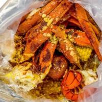 1 Lb Snow Crab & 1 Piece Lobster Tail · 