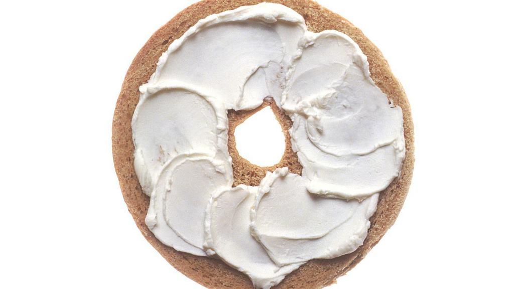 Bagel & Cream Cheese · Your choice of plain or everything bagel with a cream cheese on the side