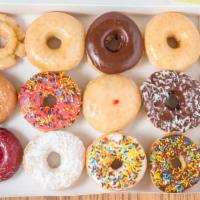 Assorted Regular Dozen · Assortment of our delicious cake and raised donuts!