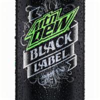 Mountain Dew Black Label · 16 Oz