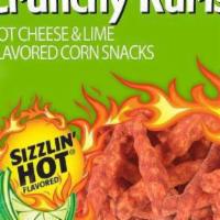 Vitner'S Crunchy Kurls Hot Cheese And Lime Flavored Corn Snacks · 3.5 Oz