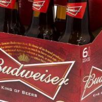 Budweiser Beer Bottle - Pack Of 6 · 12 Oz