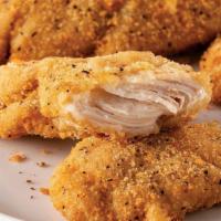 Chicken Tenders · Three Chicken Tenders with a choice of sauce