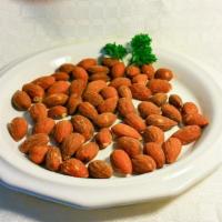 Almendras · Toasted and salted almonds.