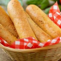 Bread Sticks · Freshly baked bread sticks.