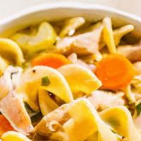 Kids Noodles With Chicken · Smaller portions without the salad.