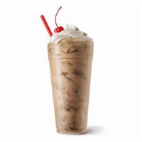 Brownie Batter Shake · The Brownie Batter Shake is a brownie indulgence strait from the mixing bowl! The thick, cho...