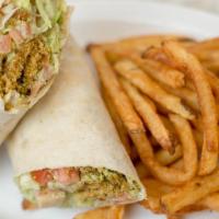 Lula Kabob Wrap · Seasoned ground beef grilled to perfection. Includes lettuce, tomato, onion, parsley and cho...