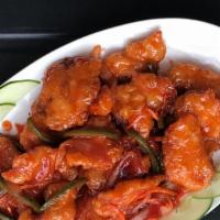 Fried Fish With Sweet & Sour Sauce · Sweetened sauce with vinegar base.