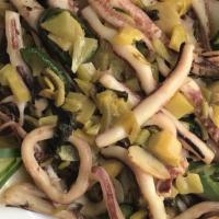Squid With Pickled Vegetables · 