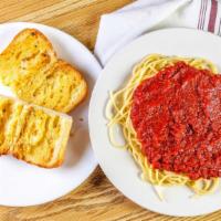 Spaghetti Family (Serves 5-6)  · A generous portion of pasta, prepared in the old world Italian tradition. Served with garlic...