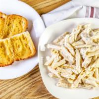 Fettuccine Alfredo Family (Serves 5-6) · A generous portion of pasta, prepared in the old world Italian tradition. Served with garlic...