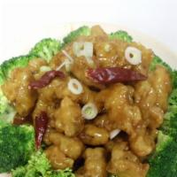 General Tso'S Chicken (Combo Plate) · Spicy.