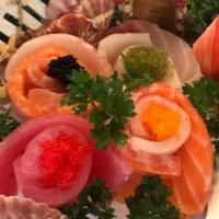 Sashimi B · Chef's choice of twelve assorted sashimi.