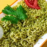 Spinach Rice · Fresh Spinach Basmati Rice