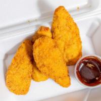 Chicken Tenders · Four pieces.