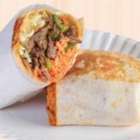 Burrito · Popular. Small flour tortilla, cheese and one choice of meat.