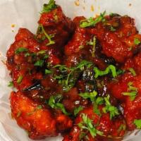 Chicken 65 · fried chicken with curry leaves and spices