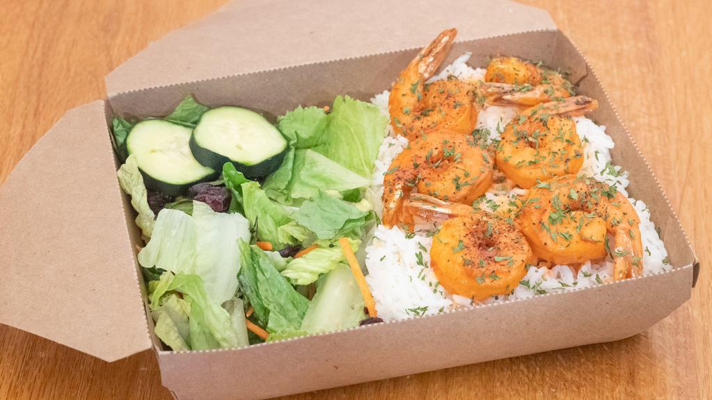 Spicy Shrimp · Sautéed then tossed in our homemade spicy sauce and seasoned with spicy herb.