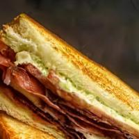 Meat & Co Promo Blt · Thick Cut White, Bacon, Lettuce, Tomato, Mayo