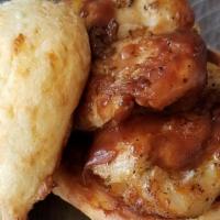 Bbq Chicken Slider · Slow roasted chicken breast, smothered in sugar-free hickory BBQ. 10g carbs, 3g fiber, 7g ne...