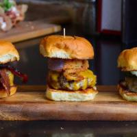 Vegan Sliders · (sub beyond or black bean sliders for no extra charge)