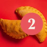 Chipotle Chicken - 2 Empanadas · All natural chicken in a mildly spicy southwestern blend of chipotle peppers, onions, fresh ...