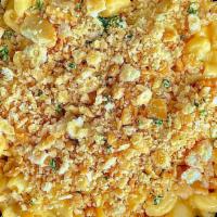 Ritzy Great Mac & Cheese · Great mac and cheese topped with ritzy delight. Add more toppings to make it your own.