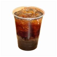 Deer Camp® Buck Pole™ Medium Roast  Cold Brew 16 Oz. · DEER CAMP® Coffee  Buck Pole™ medium roast cold brew coffee.   Served in Ice.  Seeped for 24...