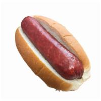 Deer Camp™ Polish Venison Sausage With Bun · Enjoy a  DEER CAMP™ Polish Venison Sausage on a bun.  Flavored with Garlic for the perfect f...