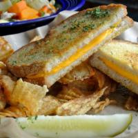 Grilled Cheese · A simple favorite on white toast