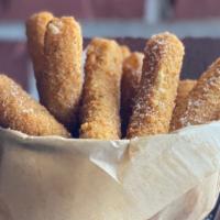 Mozzarella Cheese Sticks · Served with house ranch