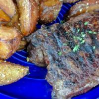 Sirloin Steak (6Oz) · Our 6-ounce sirloin steak perfectly seasoned and grilled to order