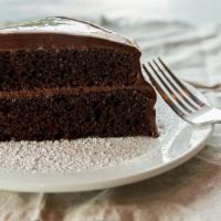 Chocolate Cake · Whole cakes available.