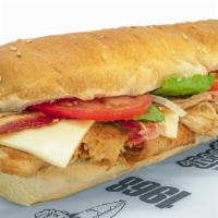 Regular Chicken Club · Bacon and cheese.