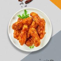 Bbq Bliss Tenders · Chicken tenders breaded and fried until golden brown before being tossed in barbecue sauce. ...